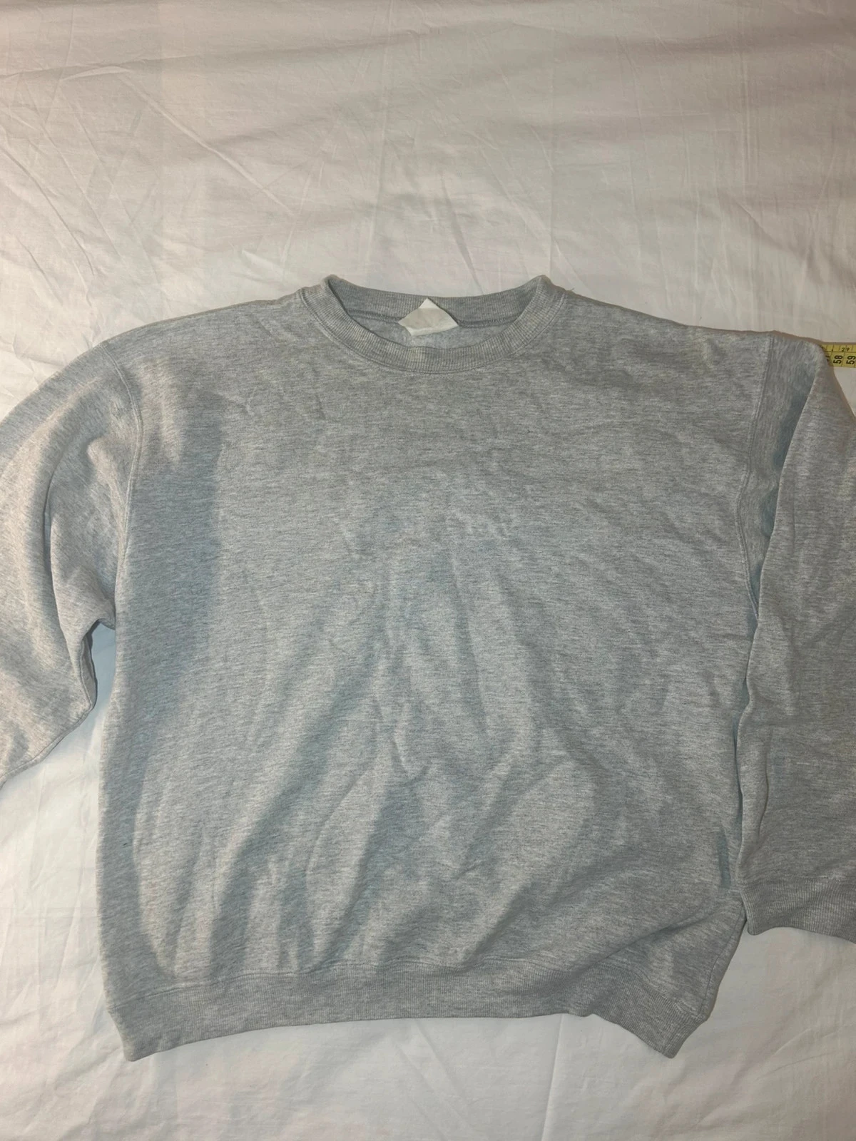 Pull Sweat à ras de cou gris